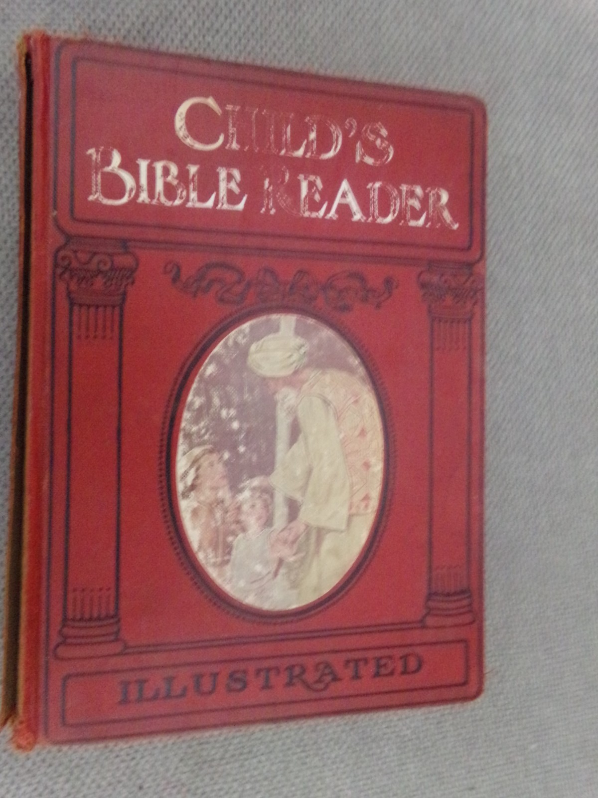 Child’s Bible Reader Illustrated Charlotte M. Yonce Vintage Hardcover Book 1958