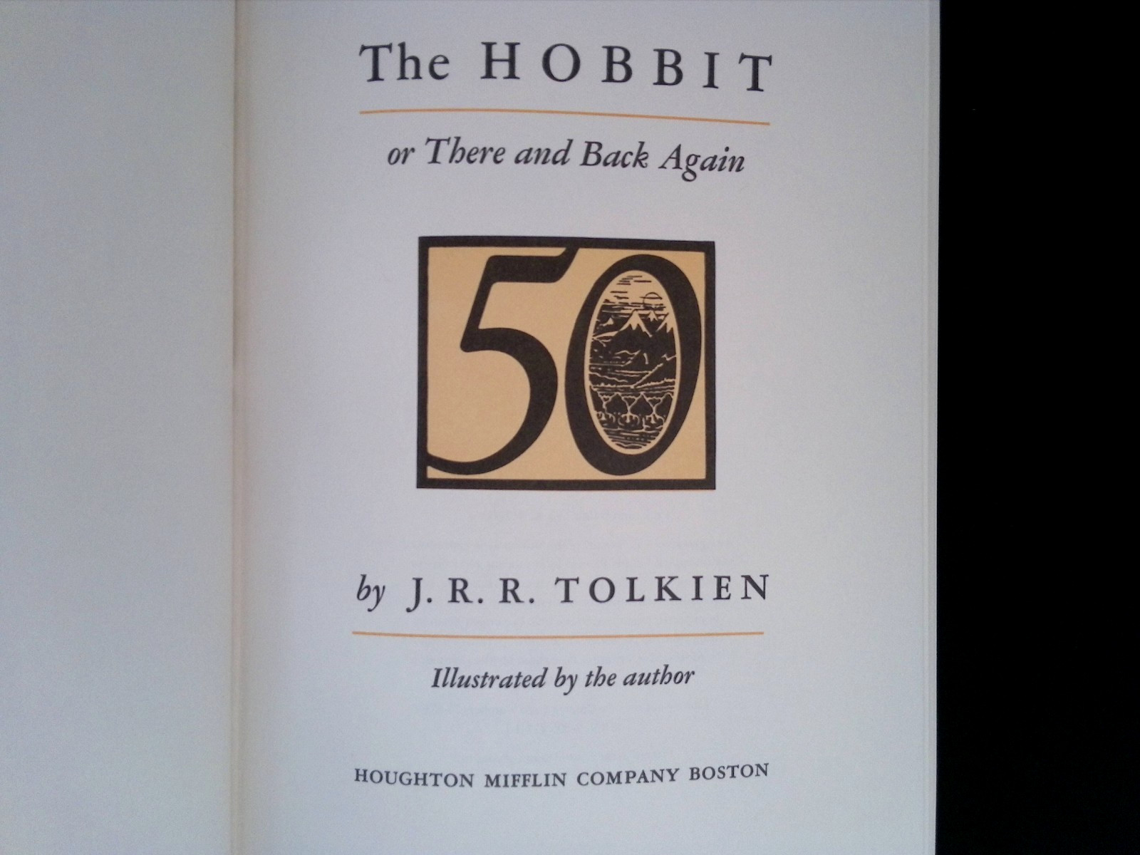 Vintage Books | 1987 The Hobbit 50th Anniversary Edition with Original Slipcover
