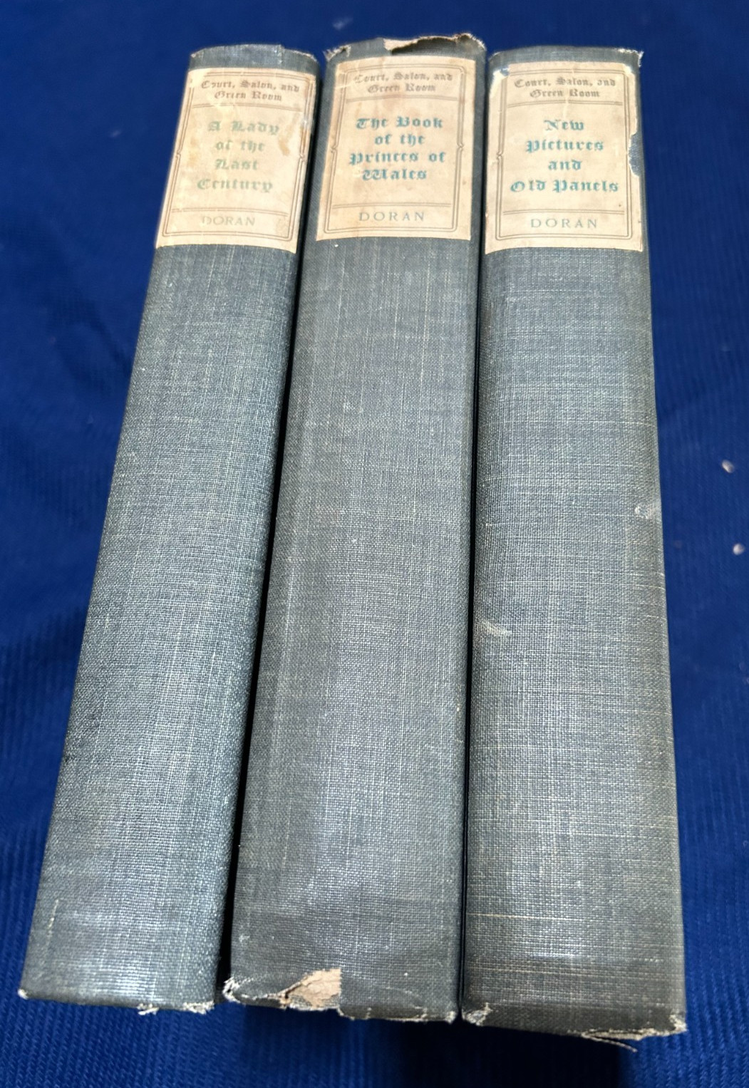 John Doran Court Salon Green Room 3 Vol Édition De Luxe Ltd #169/1000 c1899