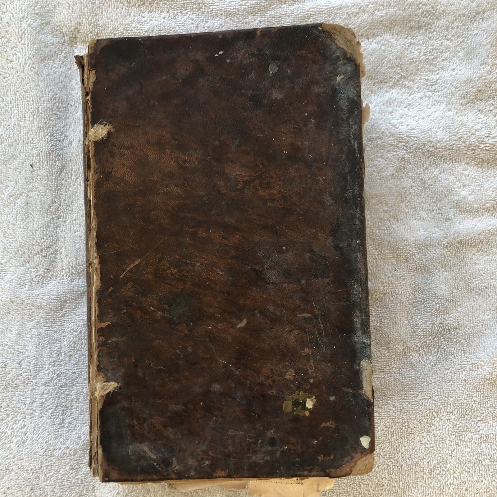 American Coast Pilot, Leatherbound 1863, Edmund Blunt, nineteenth edition
