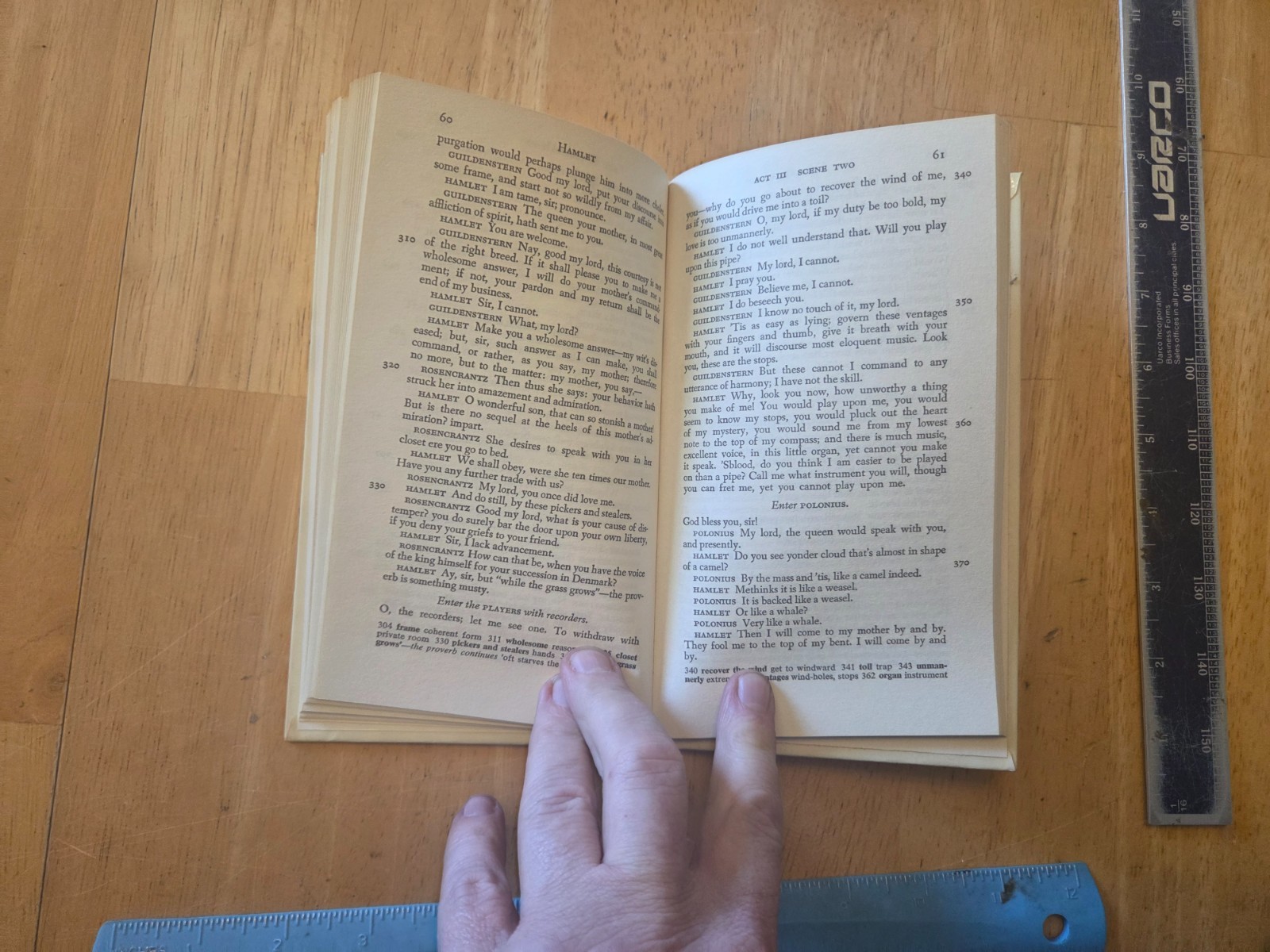 Hamlet by William Shakespeare – 1946 Appleton Century Hardcove