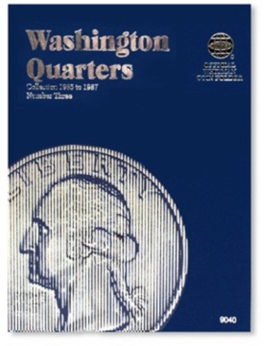 WHITMAN COIN FOLDER # 9040 WASHINGTON QUARTERS