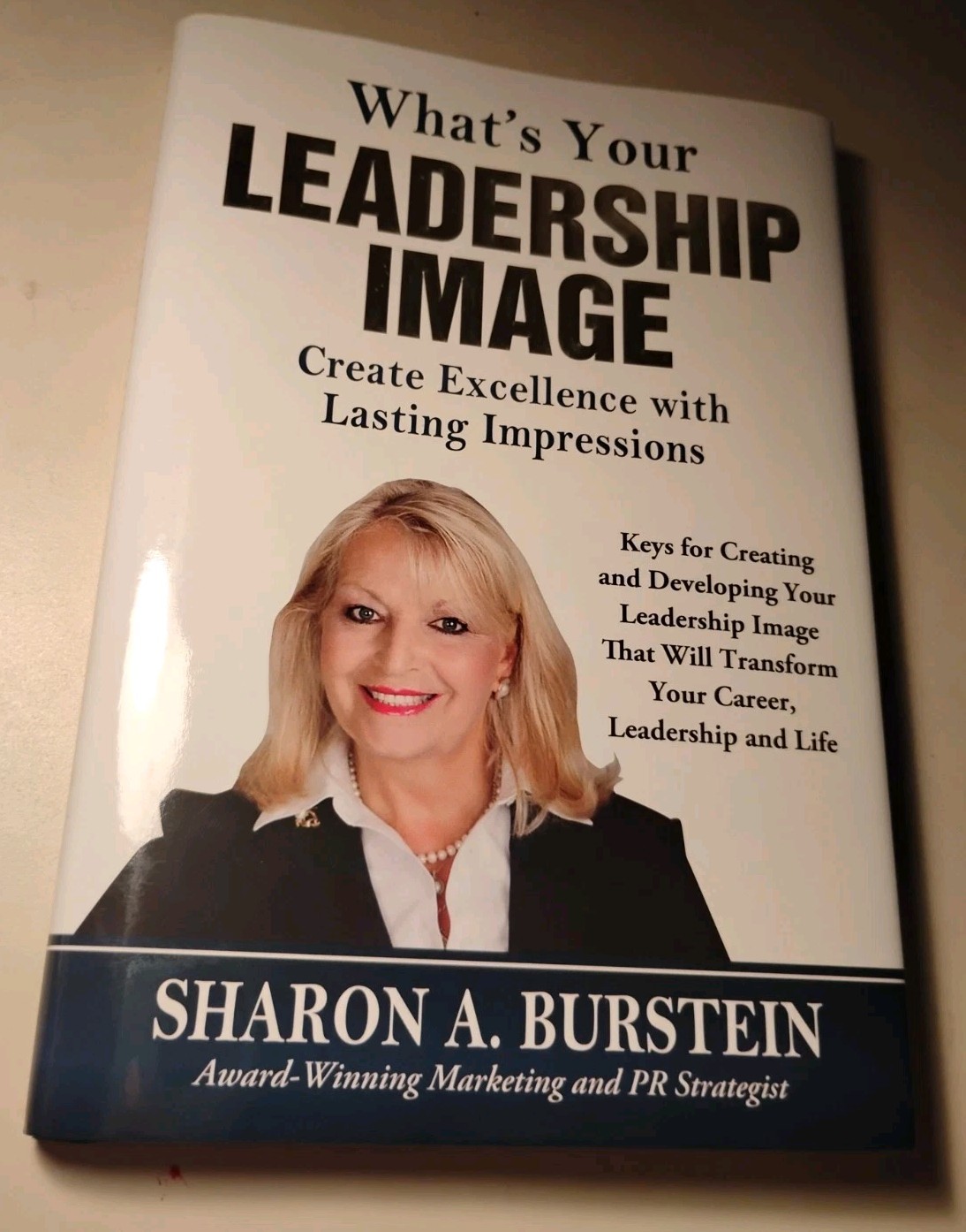 SIGNED Sharon Burstein What’s Your LEADERSHIP IMAGE Leadership Self-Help HC DJ
