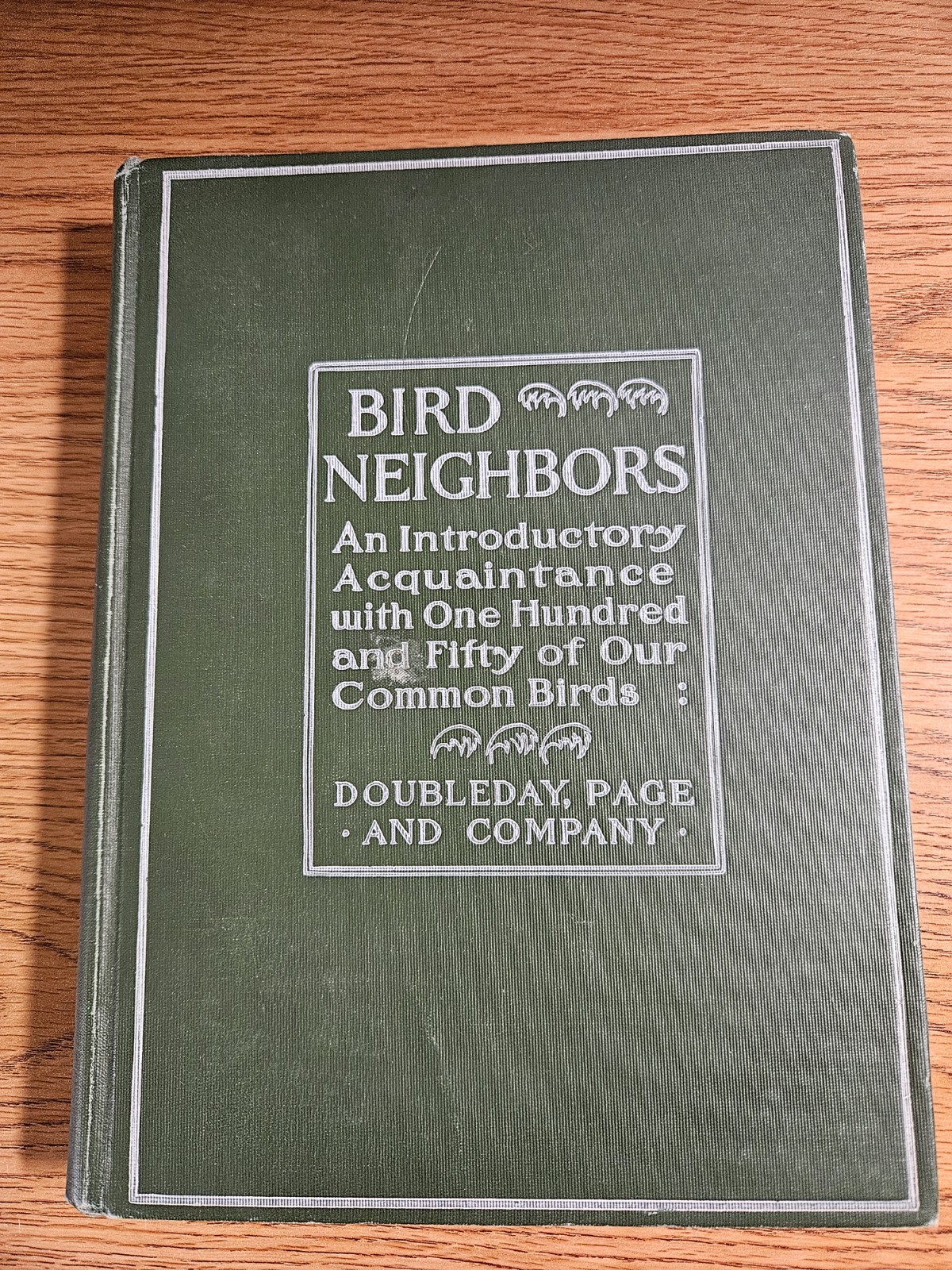 Bird Neighbors Neltje Blanchan Illustrated Color Plates 1900 HC John Burroughs