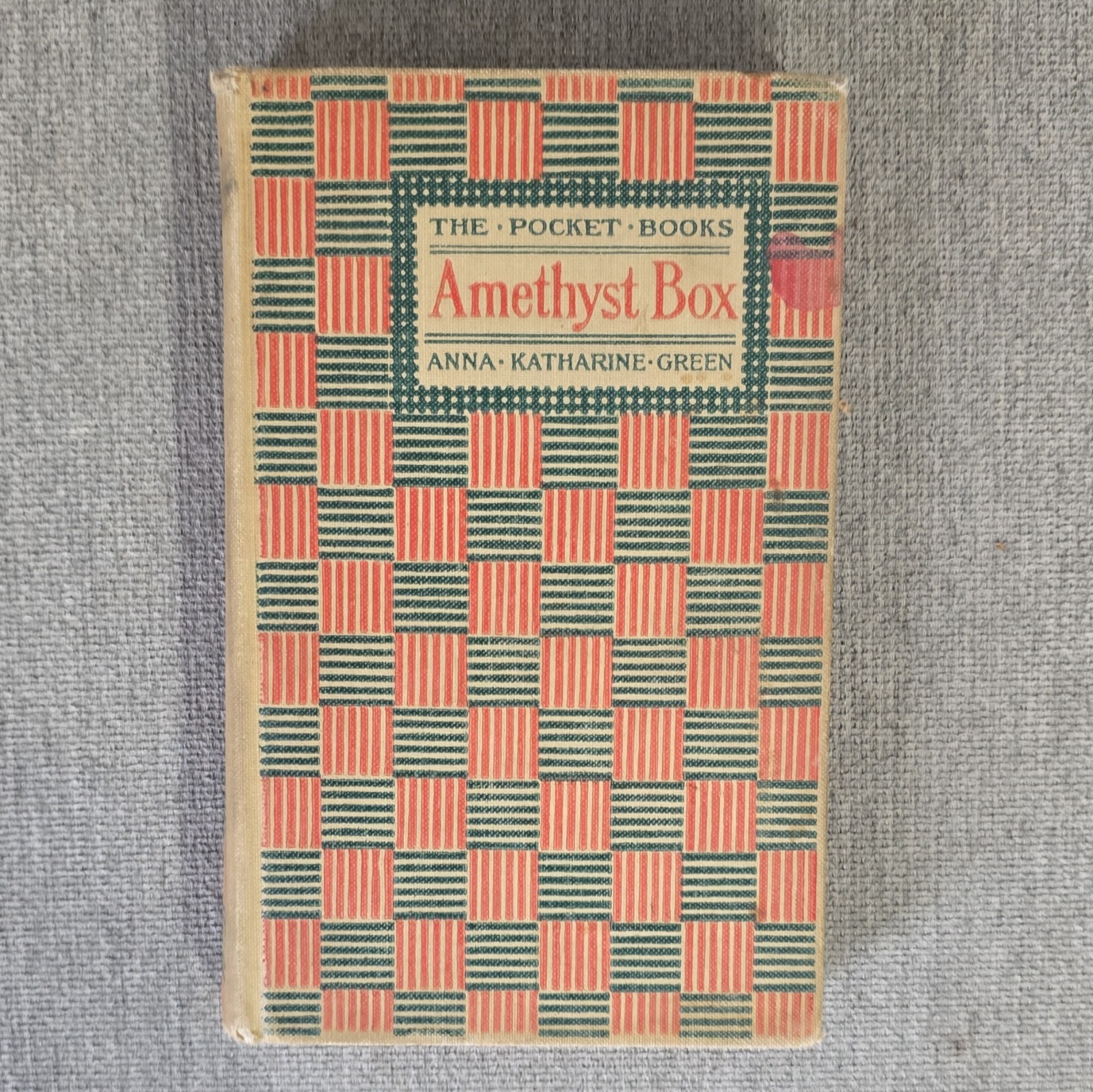 The Amethyst Box Anna Katharine Green 1905 Bobbs-Merrill Hardcover Illustrated