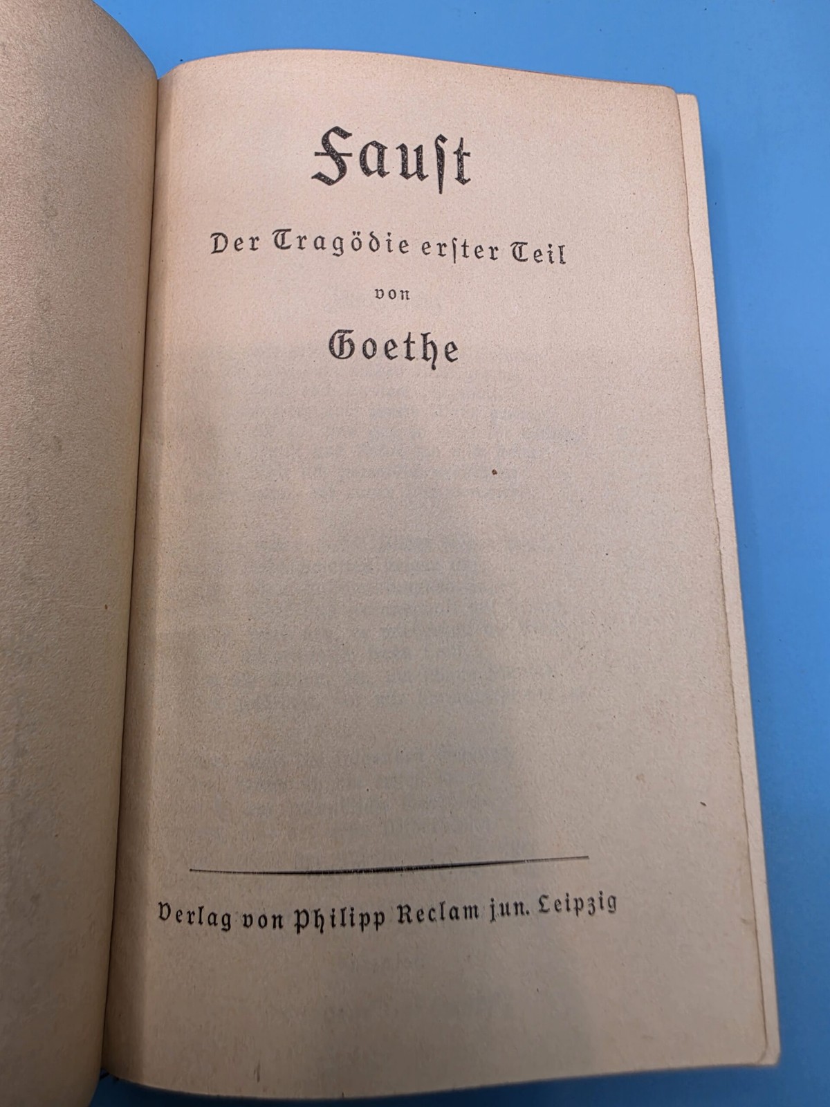 Faust, der Tragodie erster Teil – Custom Leather Fine Binding Slipcase