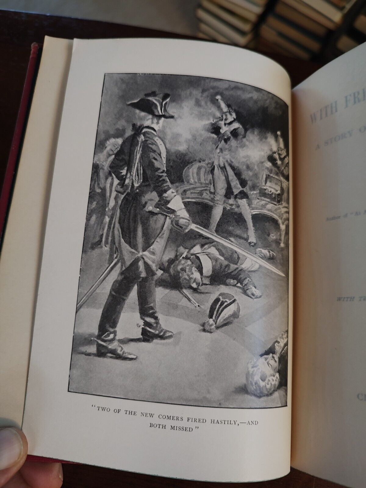 With Frederick the Great, 1897 Scribners, Unmarked Bright Pages, Tight Binding!