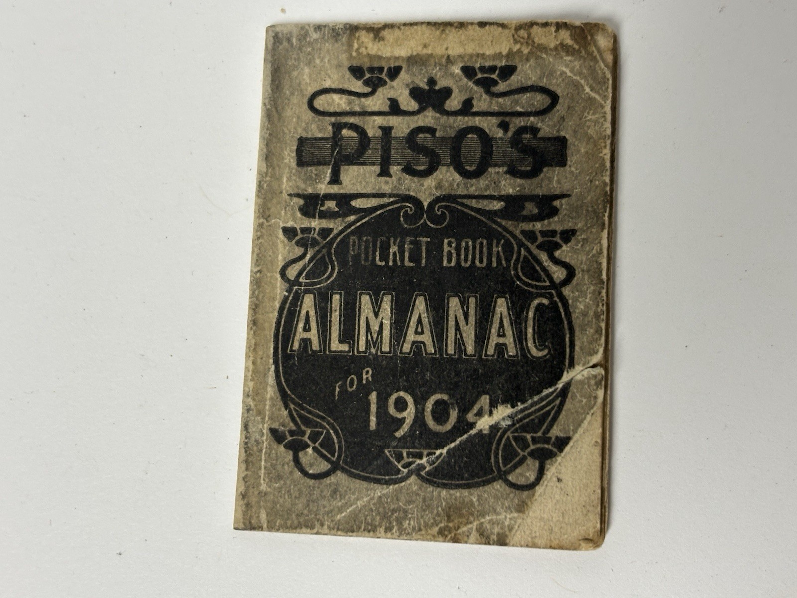 Antique Piso’s Pocket Book Almanac (Lot Of 5), 1899 1903 1904 1915(2)
