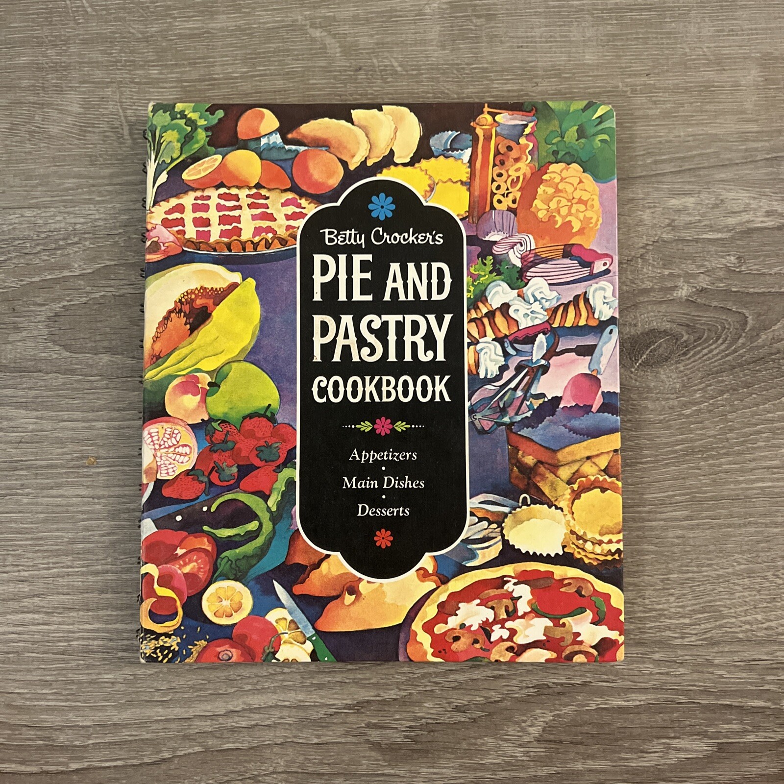 1968 BETTY CROCKER PIE AND PASTRY COOKBOOK HB BOOK FIRST EDITION 1ST PRINT RARE