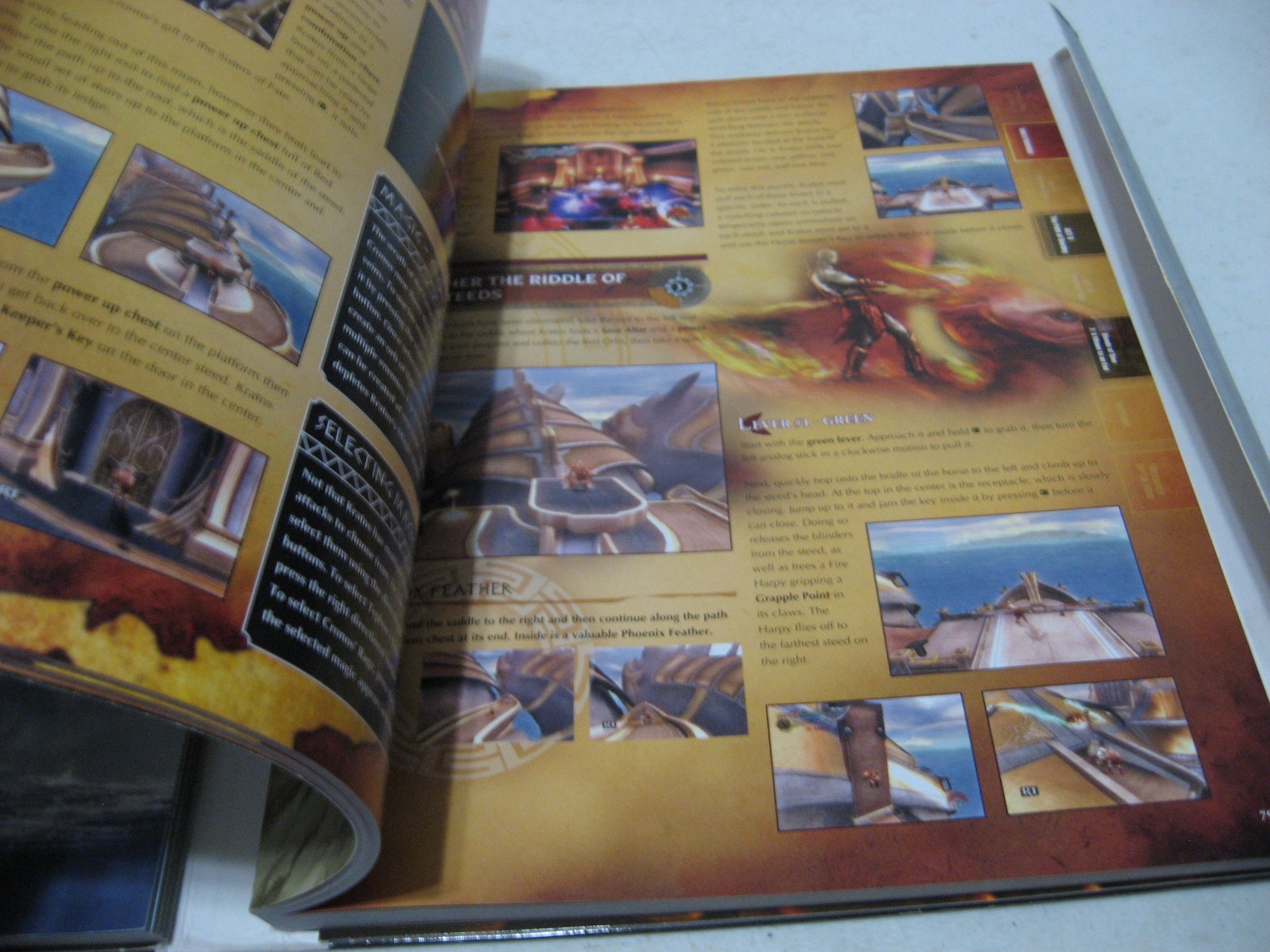 God OF War II Limited Edition Strategy Guide, Art Book, Poster by BradyGames PS2