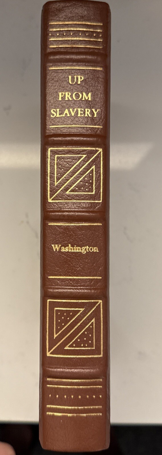 Booker T Washington-Up From Slavery-Gryphon-Collector’s Ed-History-Slavery-1993