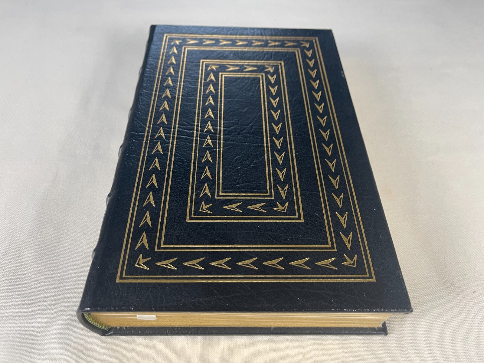 Easton Press THE MIGHTY ENDEAVOR Charles MacDonald Military History LEATHER MINT