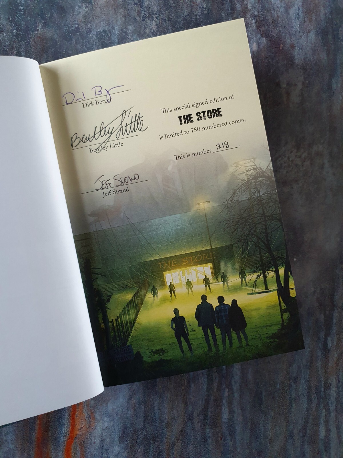 THE STORE: Bentley Little Lividian Publications Signed Numbered Edition