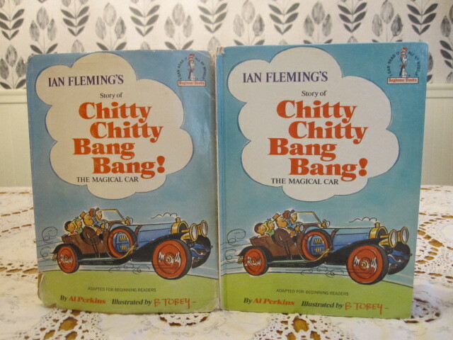 CHITTY CHITTY BANG BANG Magical Car Al Perkins Seuss 1968 HC/DJ TRUE 1st PRINT!