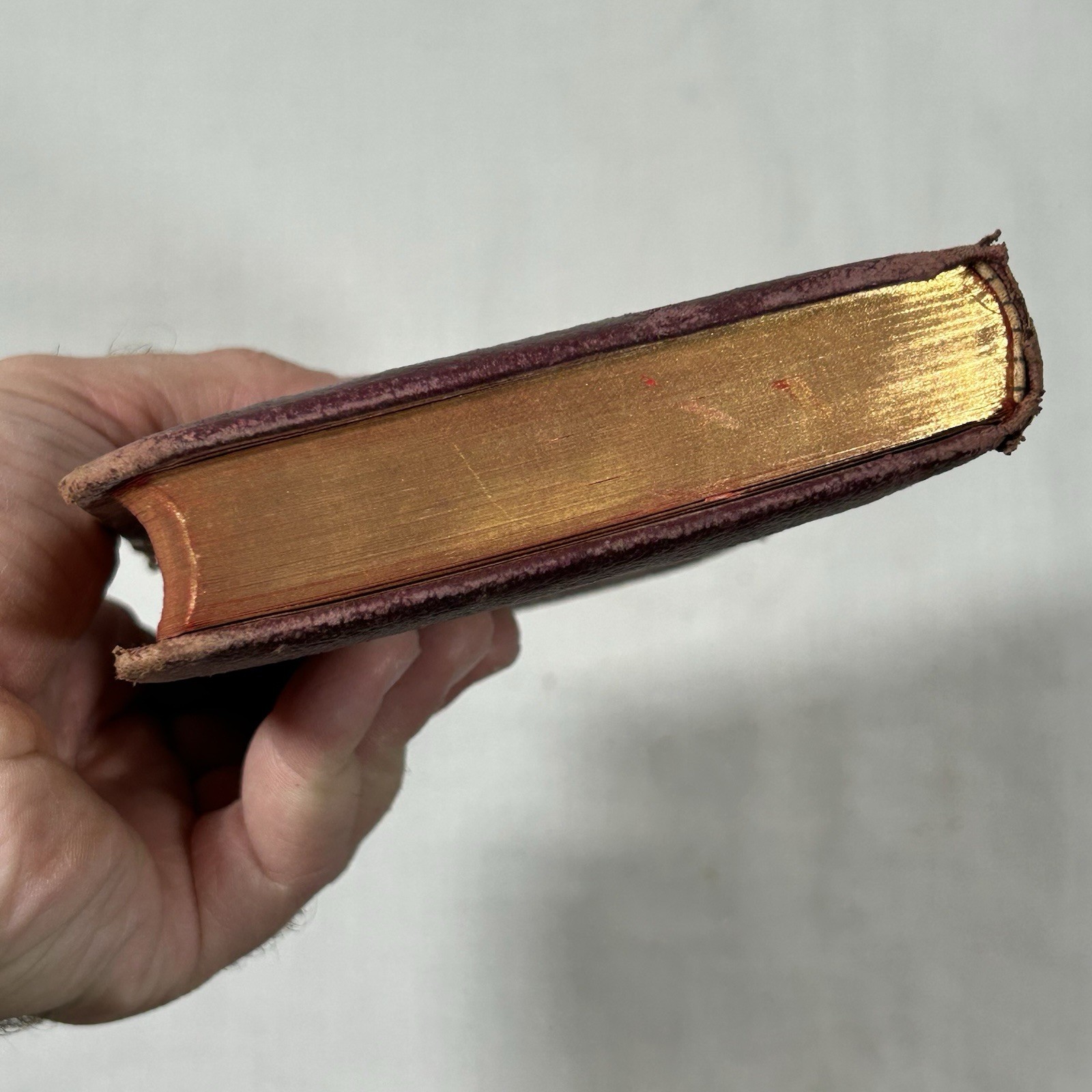 Paradise Lost by John Milton, Chicago M. A. Donohue & Co Antique Red Leather