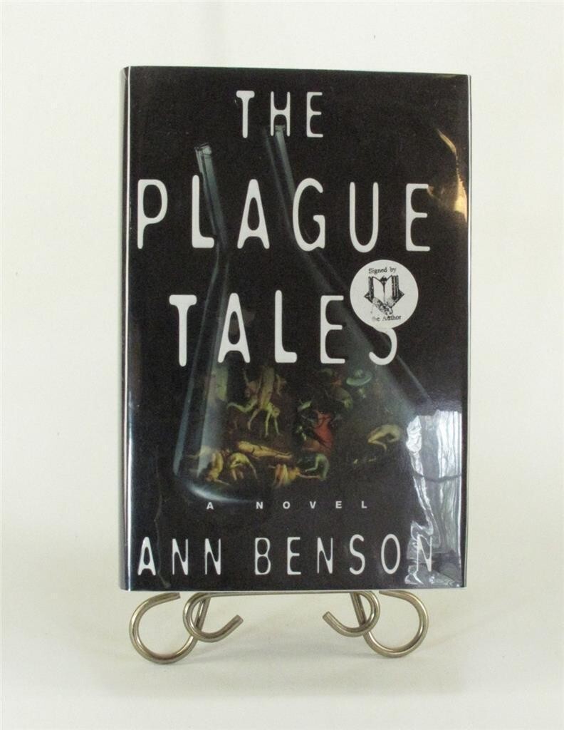 The Plague Tales by Ann Benson SIGNED First Edition First Printing US
