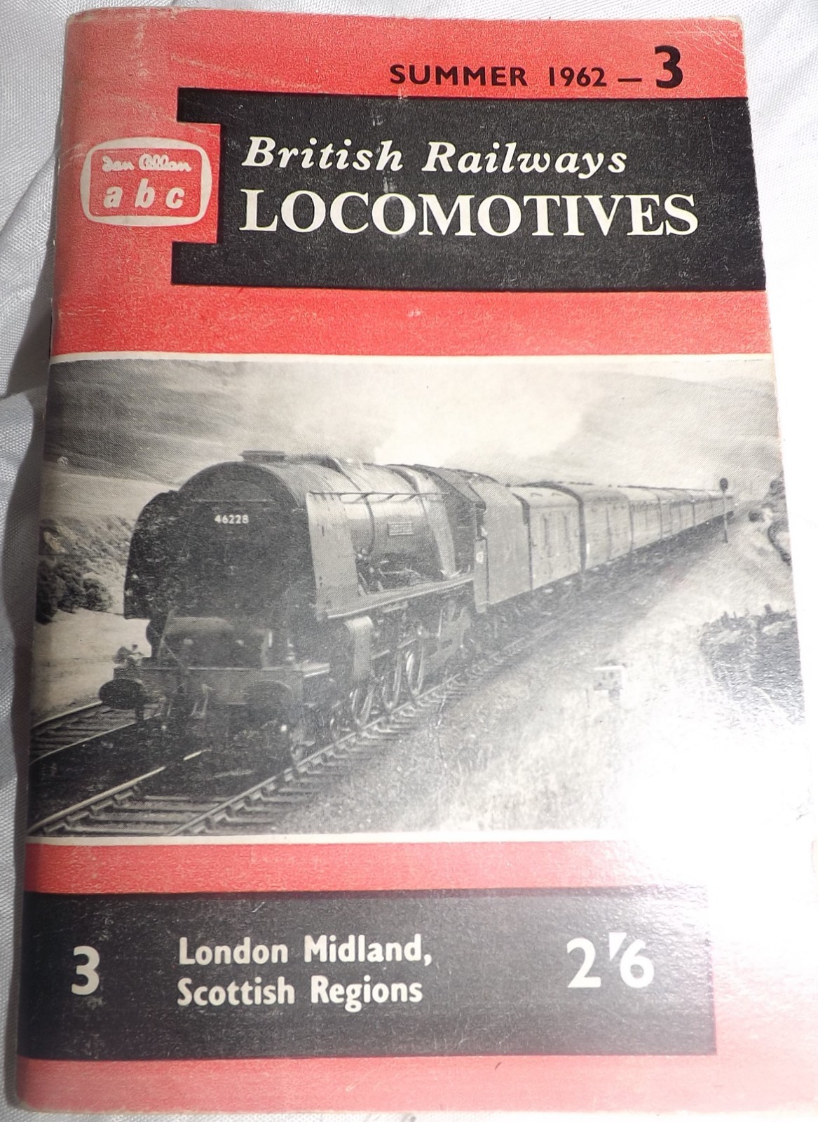 Ian Allen BC Railway Locomotives London Midland Scottish Regions Summer 1962 VGC