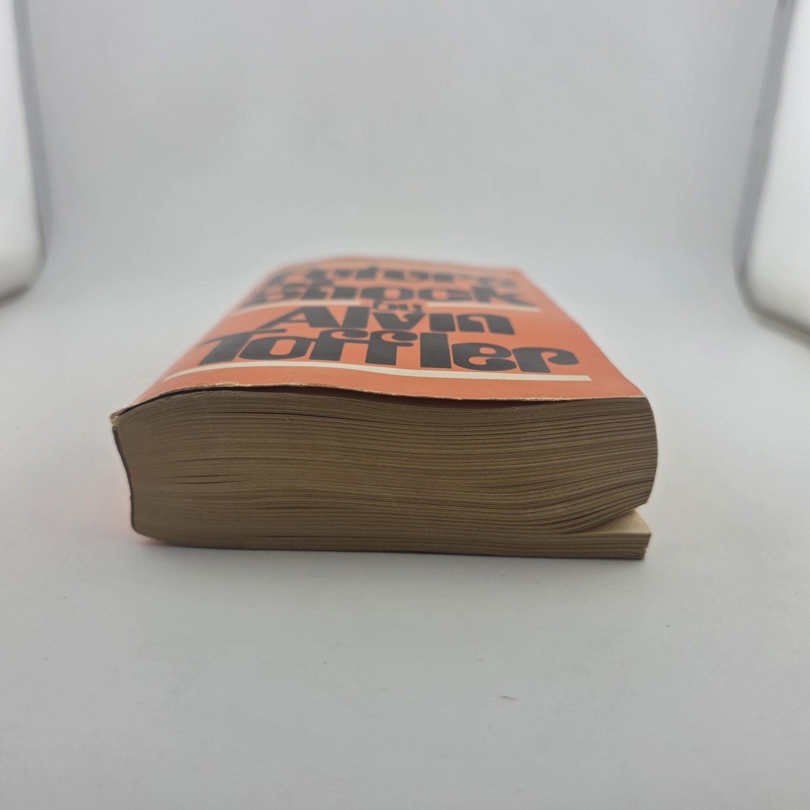 Future Shock by Alvin Toffler Bantam Paperback – 1971 – Orange Cover *Buy2Get1*