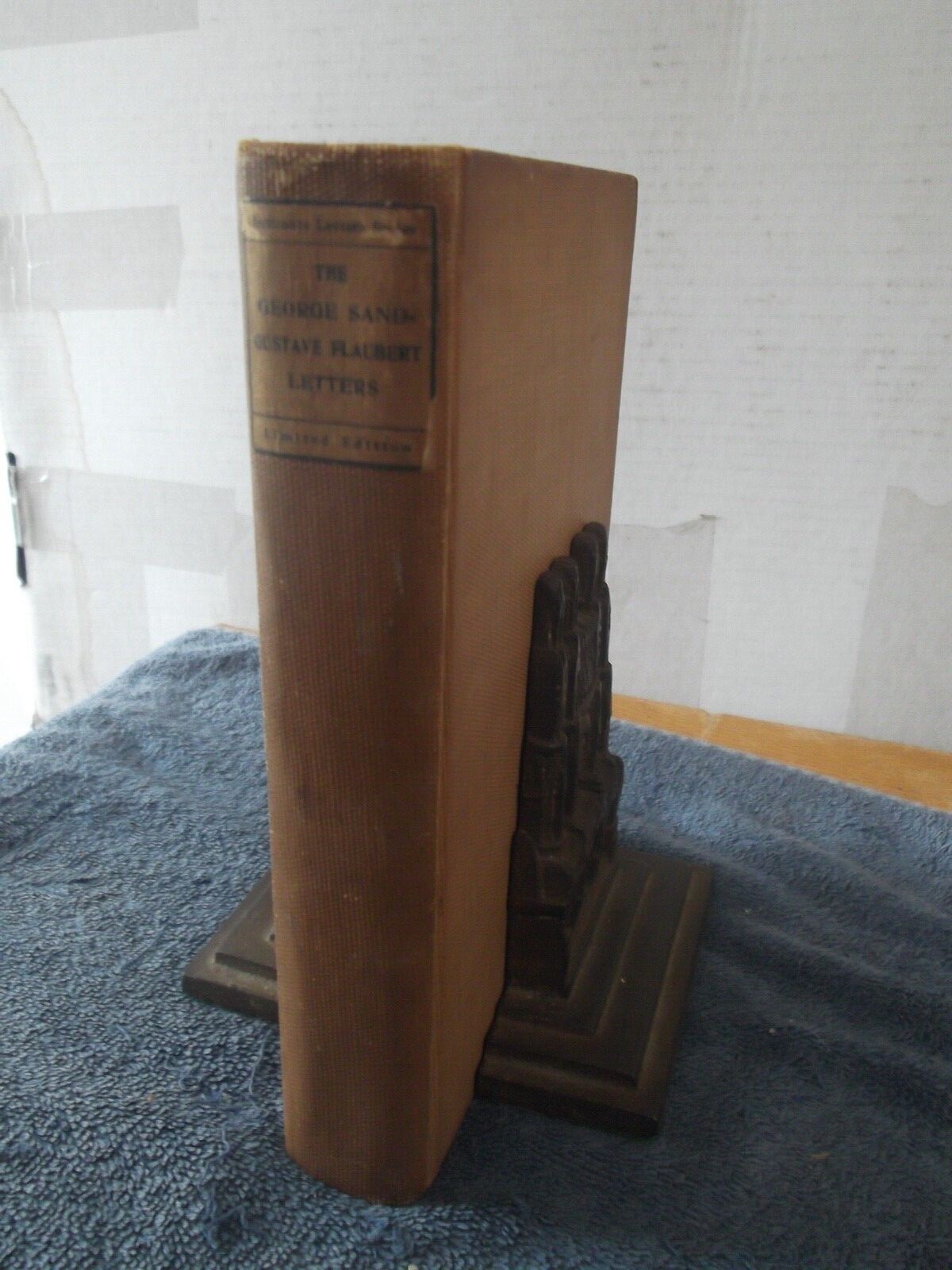 THE GEORGE SAND-GUSTAVE FLAUBERT LETTERS 1921 Ltd Ed Book -location 31