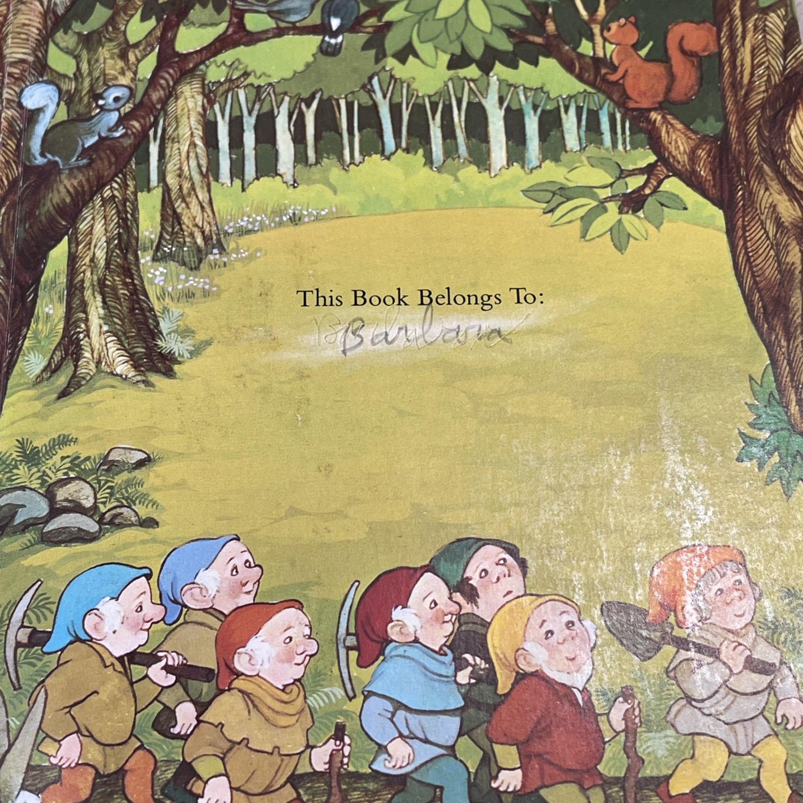 “HALLMARK” Vintage “POP UP BOOK” SNOW WHITE Fairy Tale 1978 Hardcover W/jacket