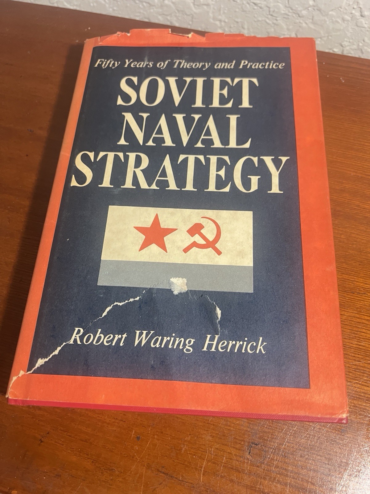 Soviet Naval Strategy Herrick HC DJ US Naval Inst Bookplate USMC Colonel Russom