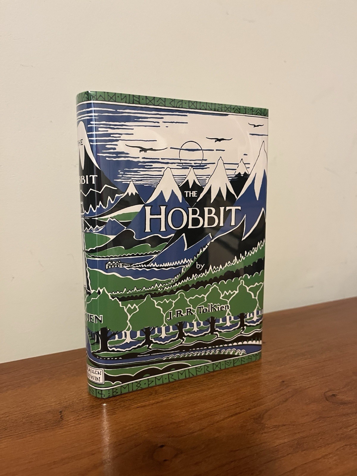 The Hobbit 1st Edition 4th Impression JRR Tolkien Facsimile DJ Excellent Copy!
