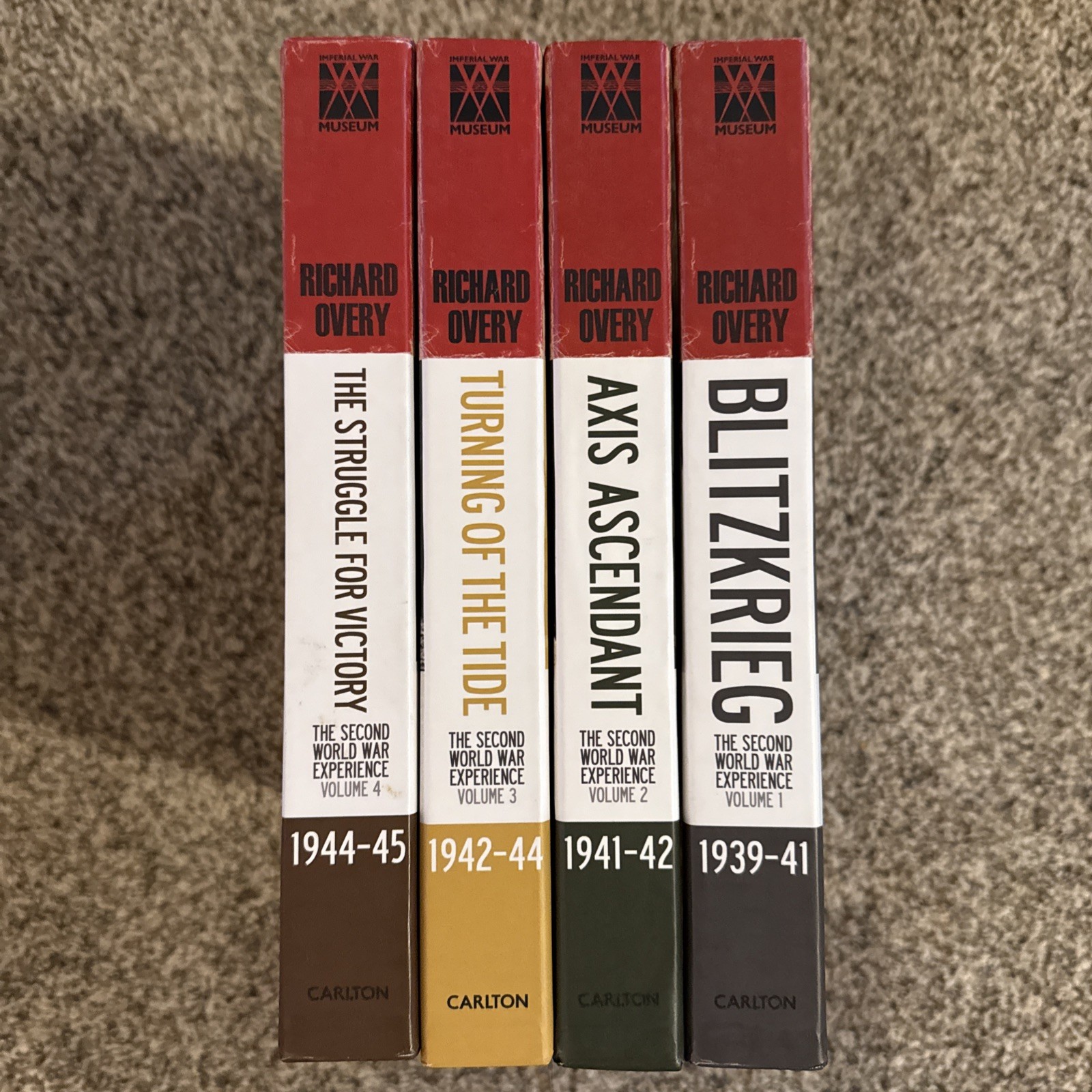 Like New The Second World War Experience 1-4 Volume Set. Amazing Resource!