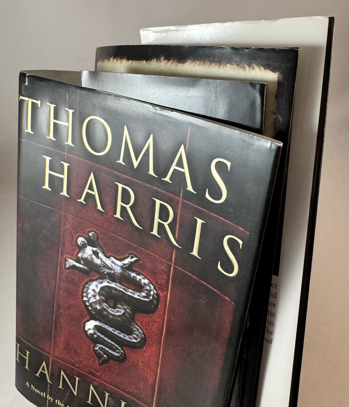 Thomas Harris-3 Books-SIGNED-TRUE 1st Editions-Silence-Hannibal-Rising-VERY RARE