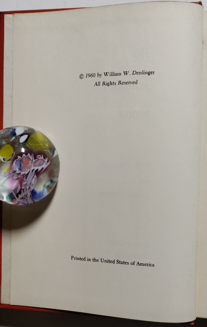 The Tattooed Rood – Kyle Onstott & Lance Horner – Denlinger’s, 1960 – 1st Ed-DJ
