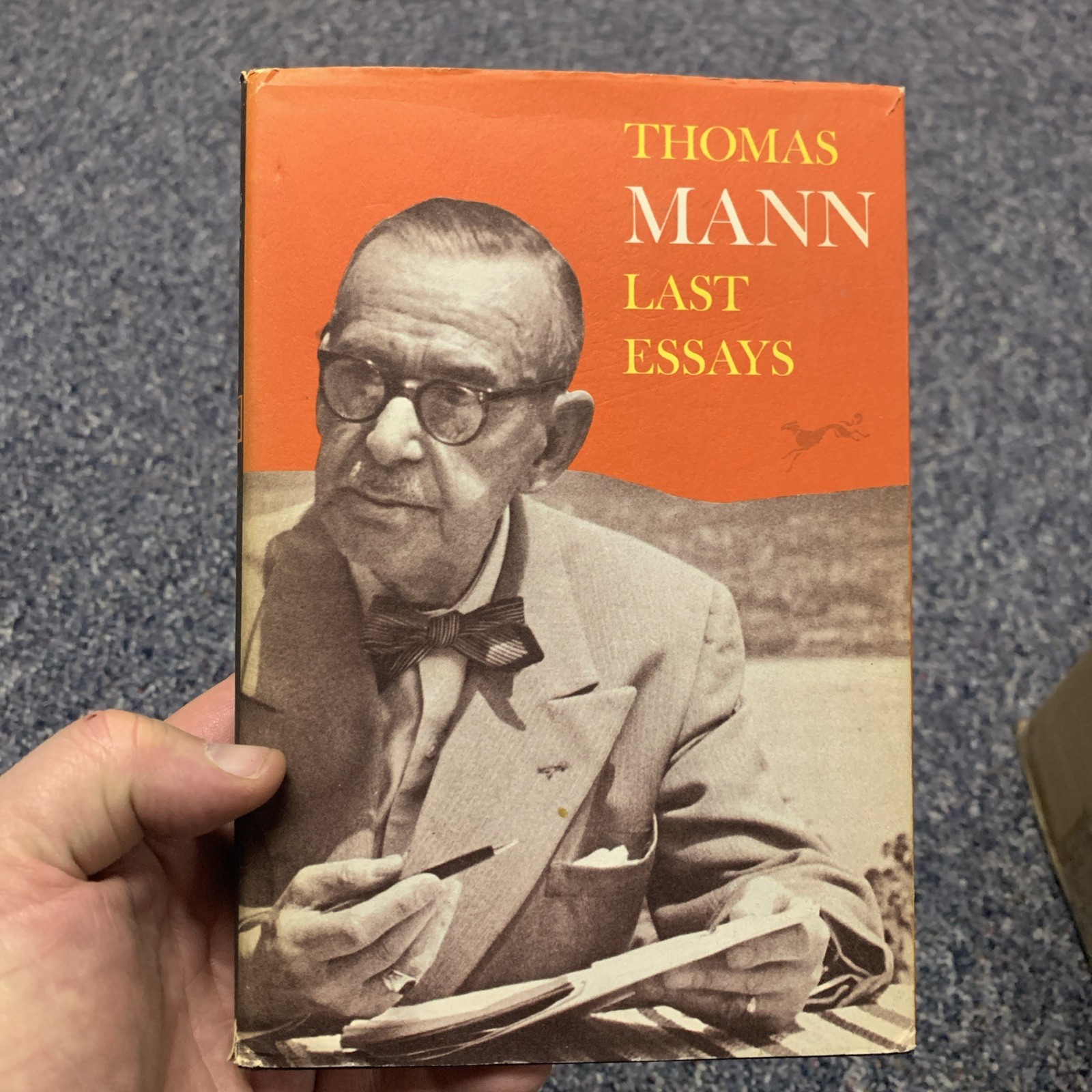 Thomas Mann: Last Essays (HB 1958) First edition/ Alfred A Knopf