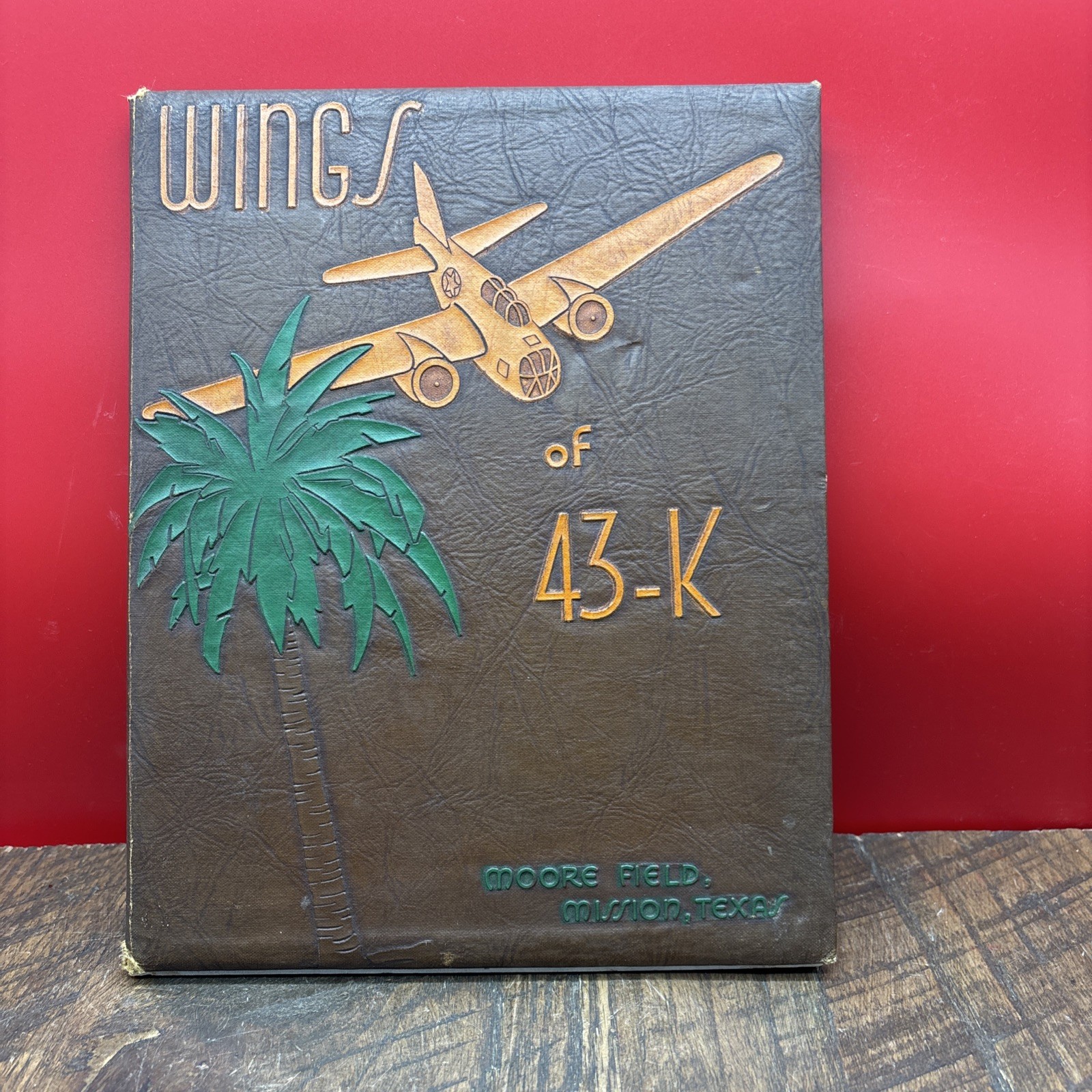 USAAF World War II Moore Field Mission Texas 1943 Graduation Year Book