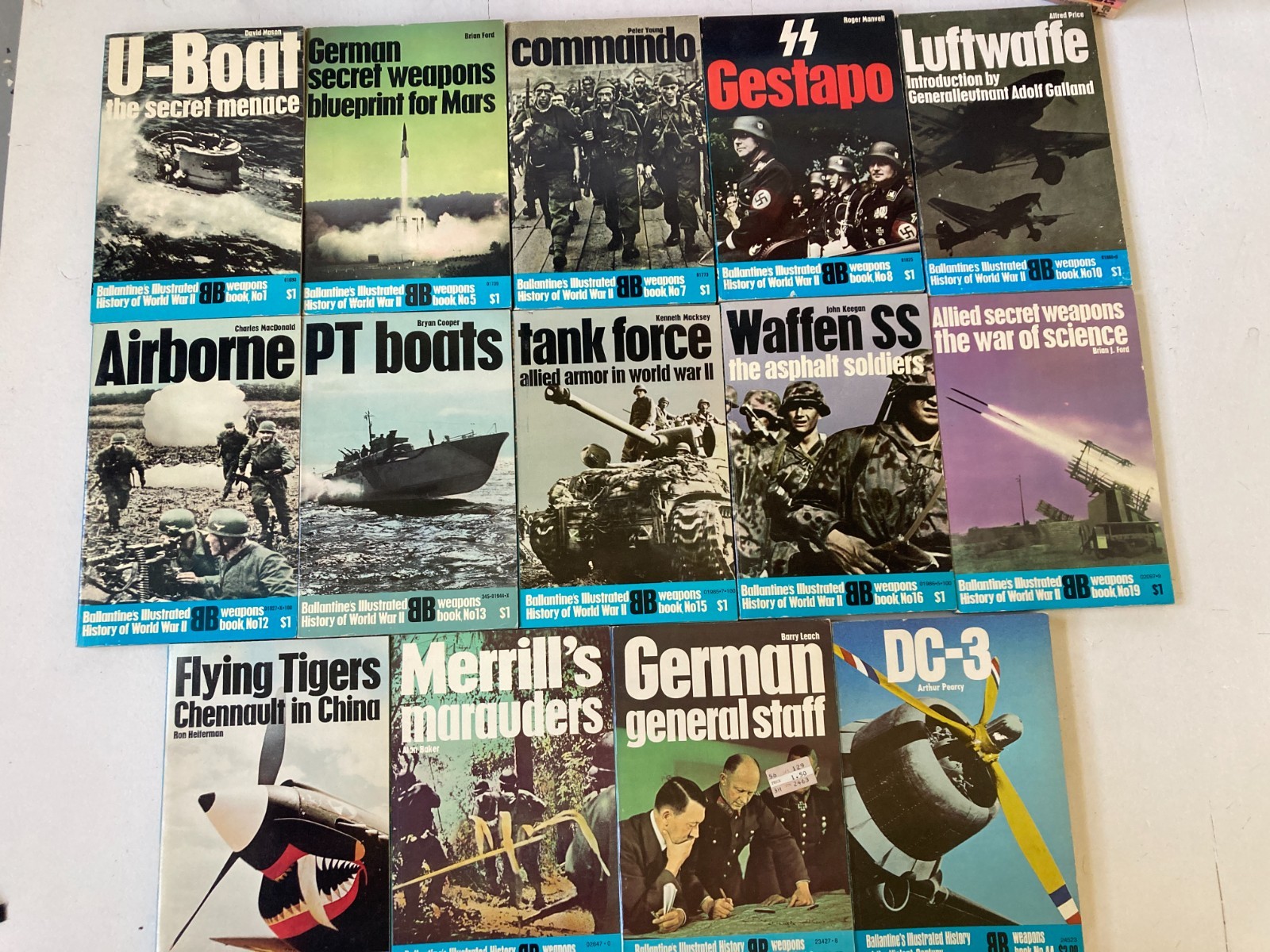 76 Issues Ballantines Illustrated History of World War 2 WarLeaderCampaignBattle