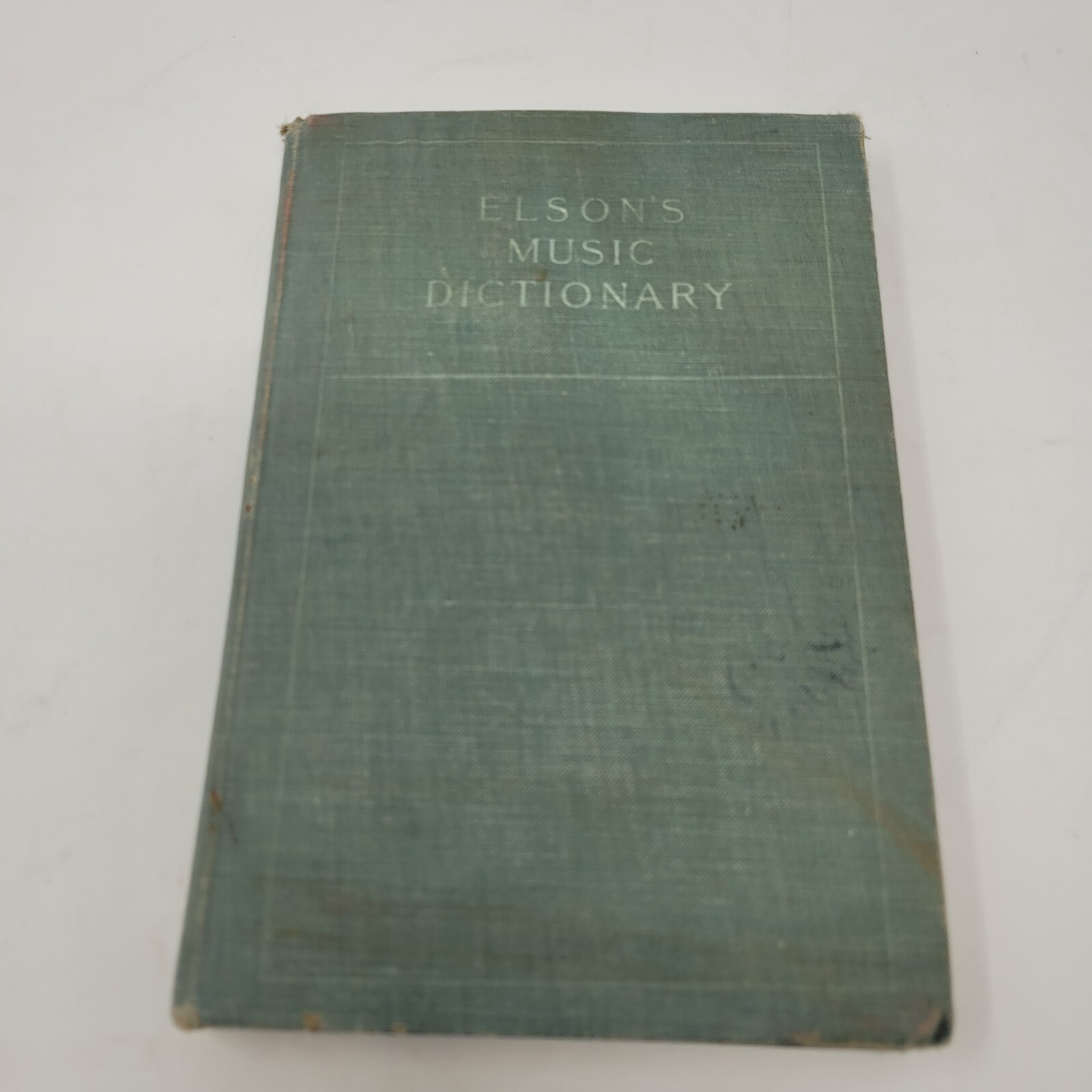 Elson’s Music Dictionary Louis C Elson 1905 Hardcover Oliver Ditson