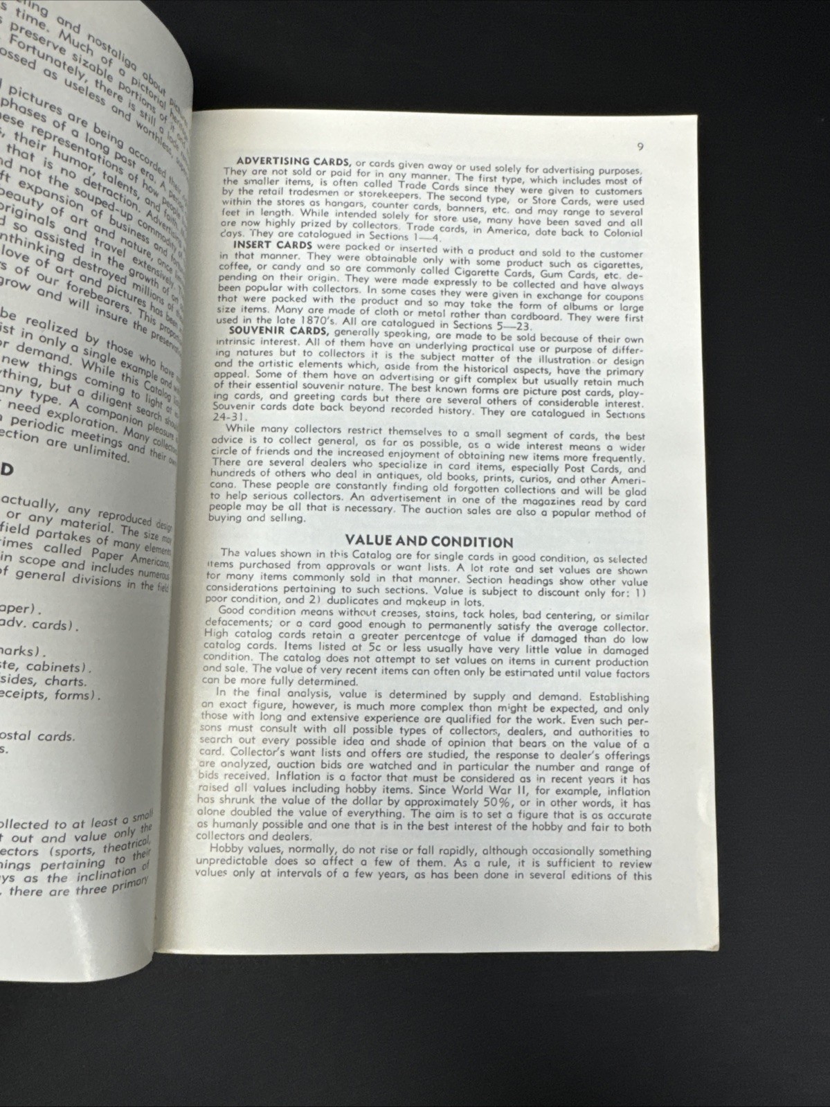 The American Card Catalog The Standard Guide On All Collected Cards And Their Va