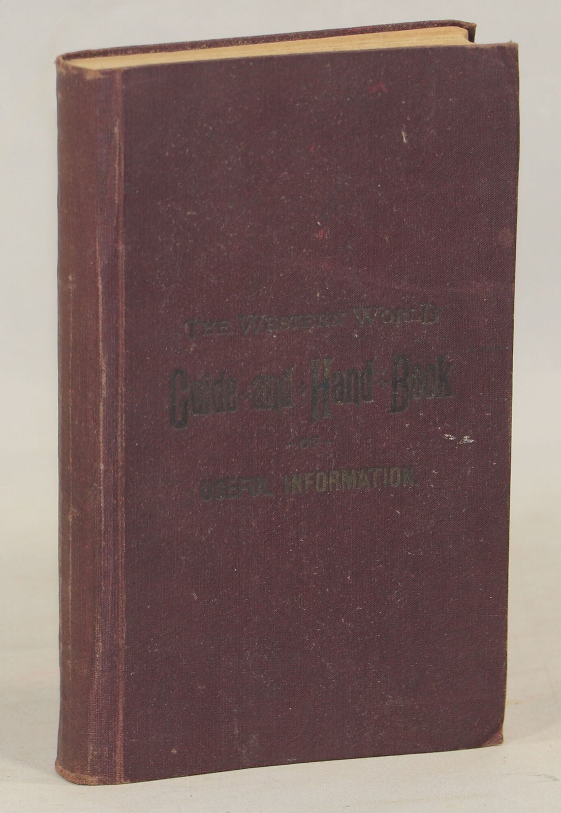 Travel, U S History / Western World Guide and Hand-Book of Useful Information