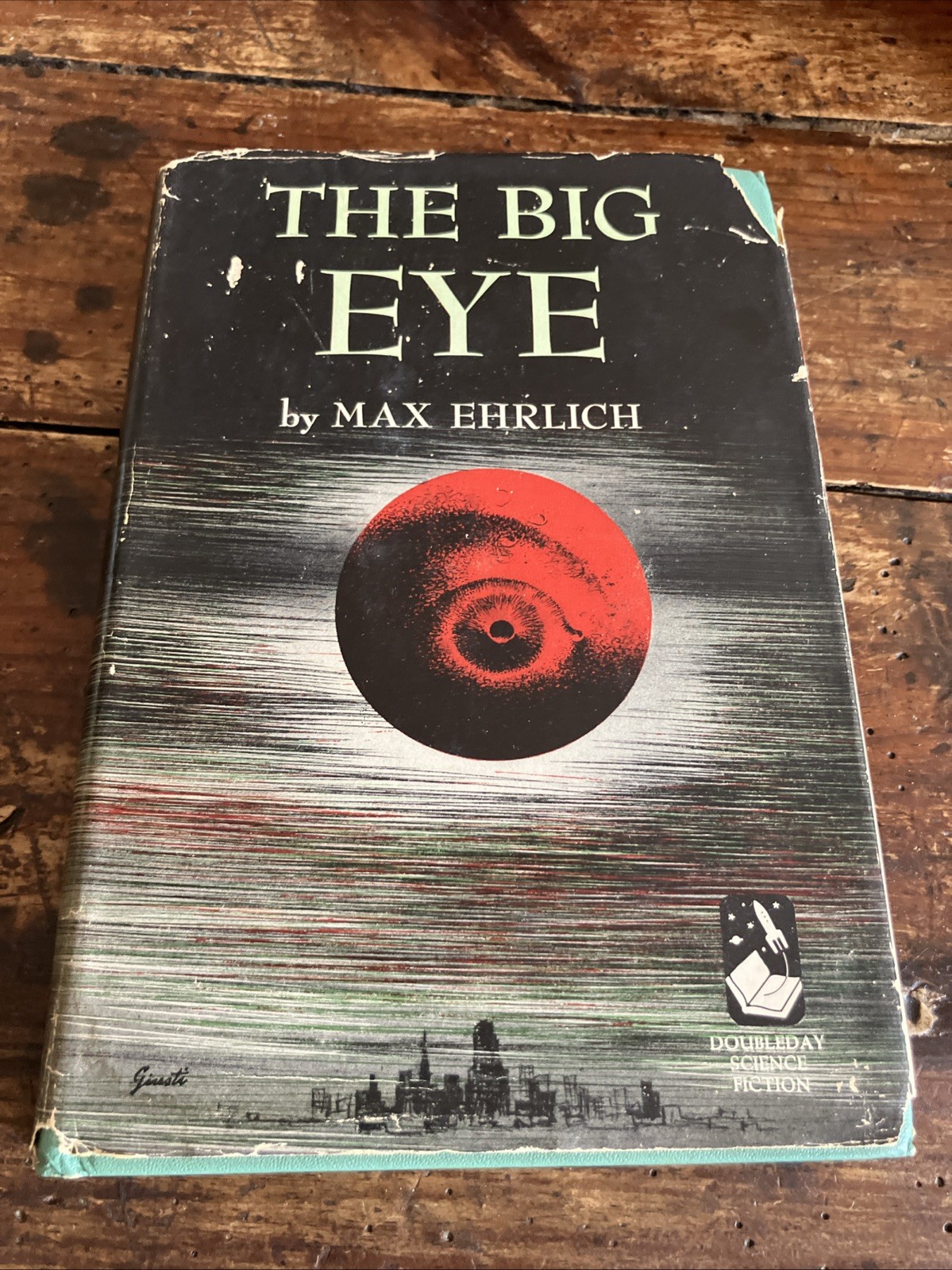 The Big Eye HC Max Ehrlich Book Club Edition w Dust Jacket Sci-Fi Thriller