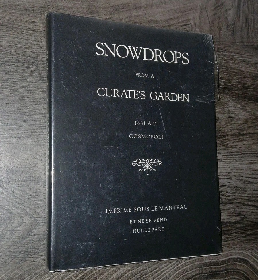 Aleister Crowley Snowdrops from a Curate’s Garden Brand NEW Still Heat Sealed