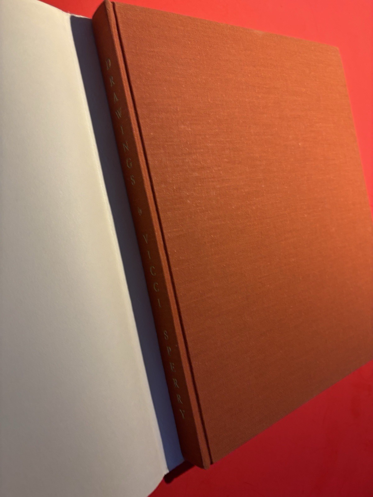 Drawings SIGNED by Vicci Sperry, 1969 HC DJ & Mylar Abstract André Sauret 1st Ed