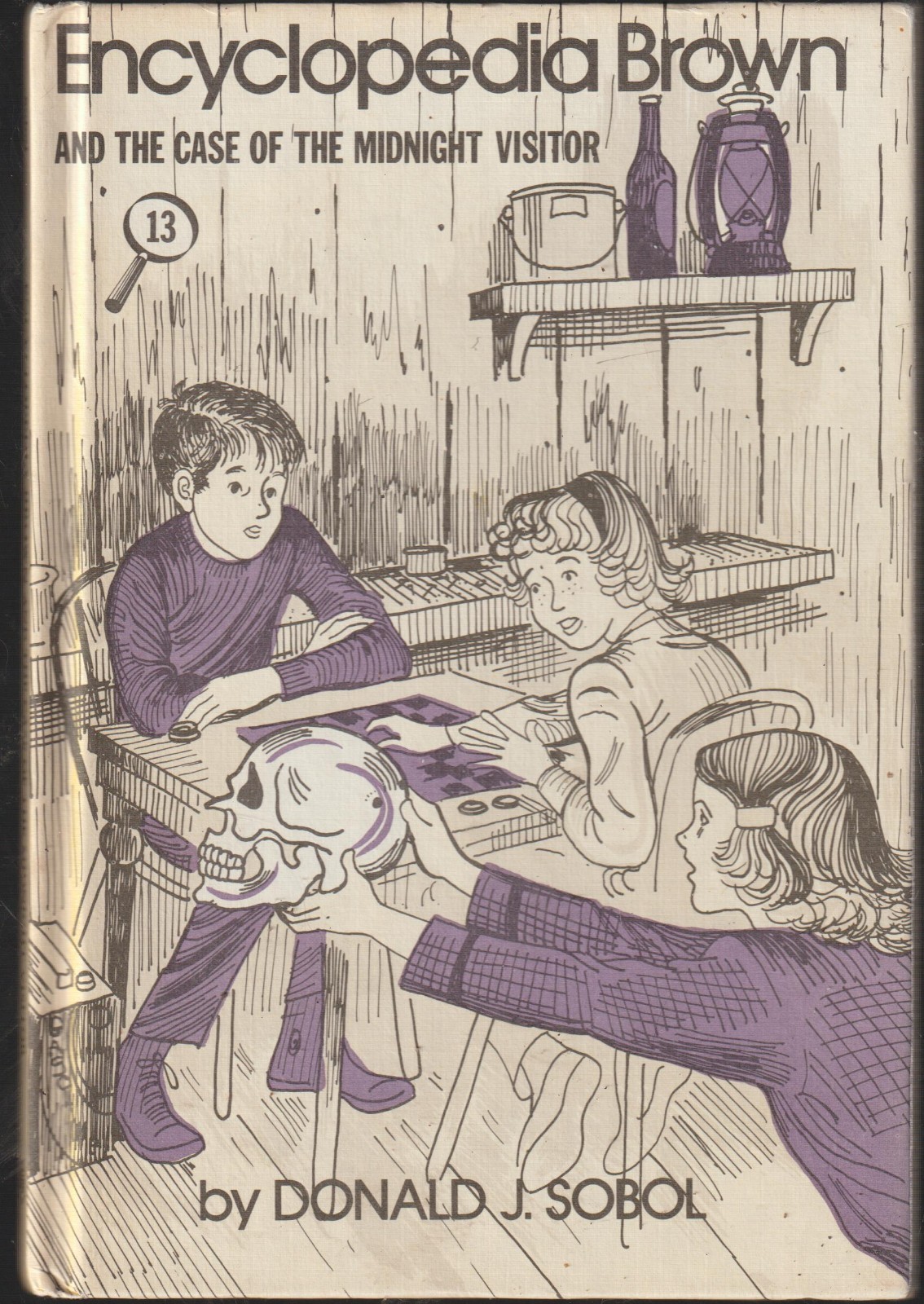 ENCYCLOPEDIA BROWN AND THE CASE OF THE MIDNIGHT VISITOR BY DONALD J. SOBOL 1977