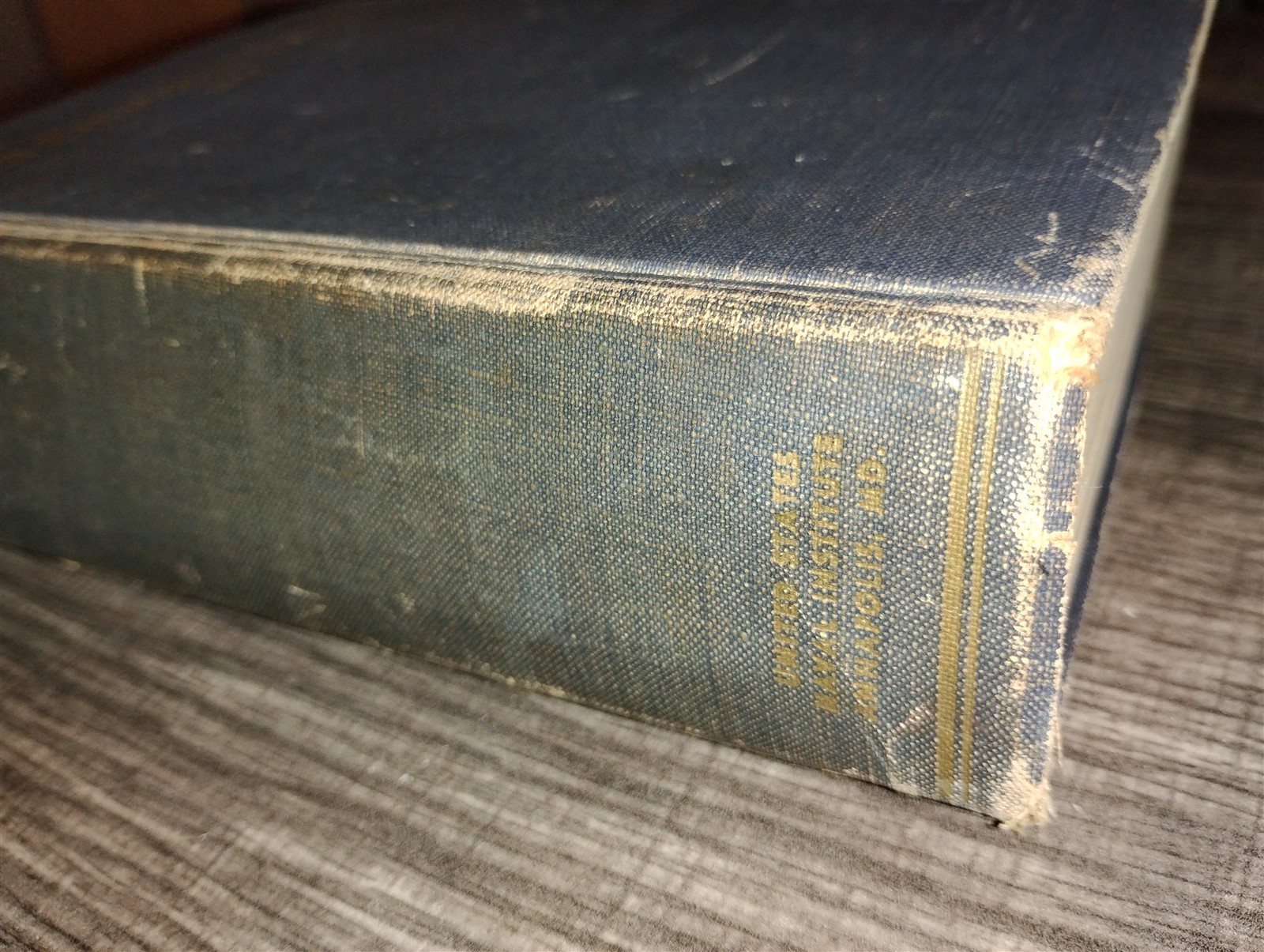 The Bluejackets‘ Manual 1943 World War II WW2 United States Navy Hardcover 11th