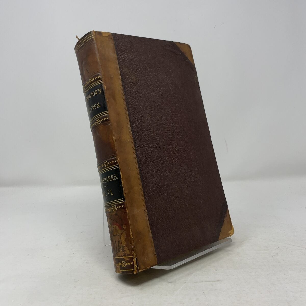 The Writings of George Washington by Jared Sparks HC First Thus Very Good 1835