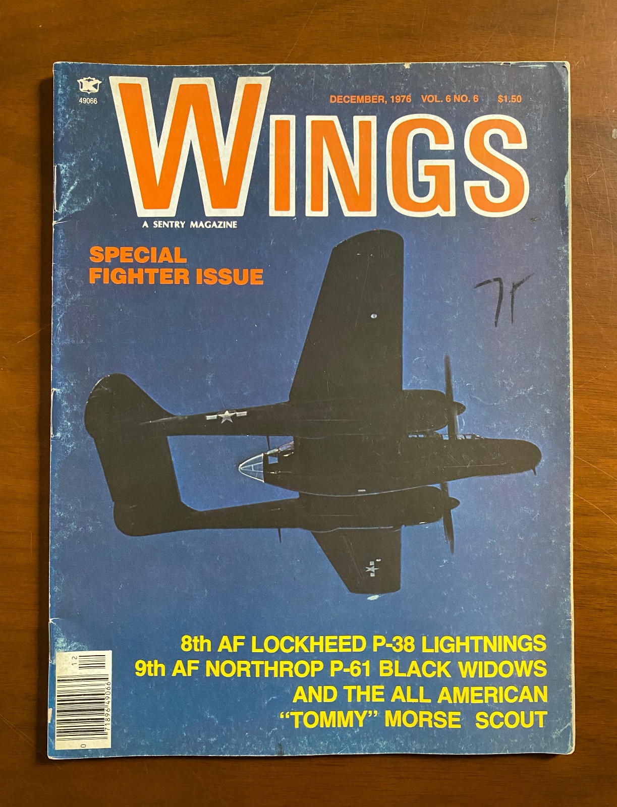 Lot of 18 vintage military aviation history magazines (Wings & Airpower)