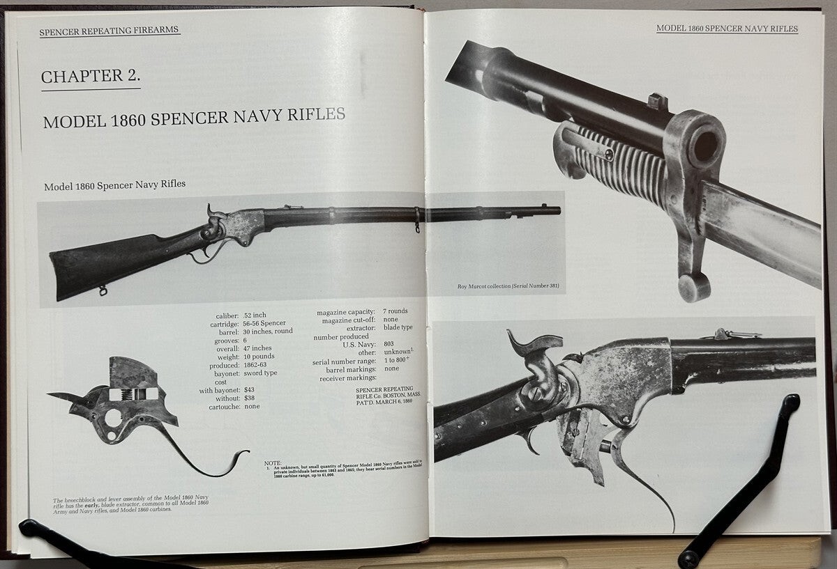 Roy M Marcot / SPENCER REPEATING FIREARMS SPENCER REPEATING RIFLE COMPANY 1st ed