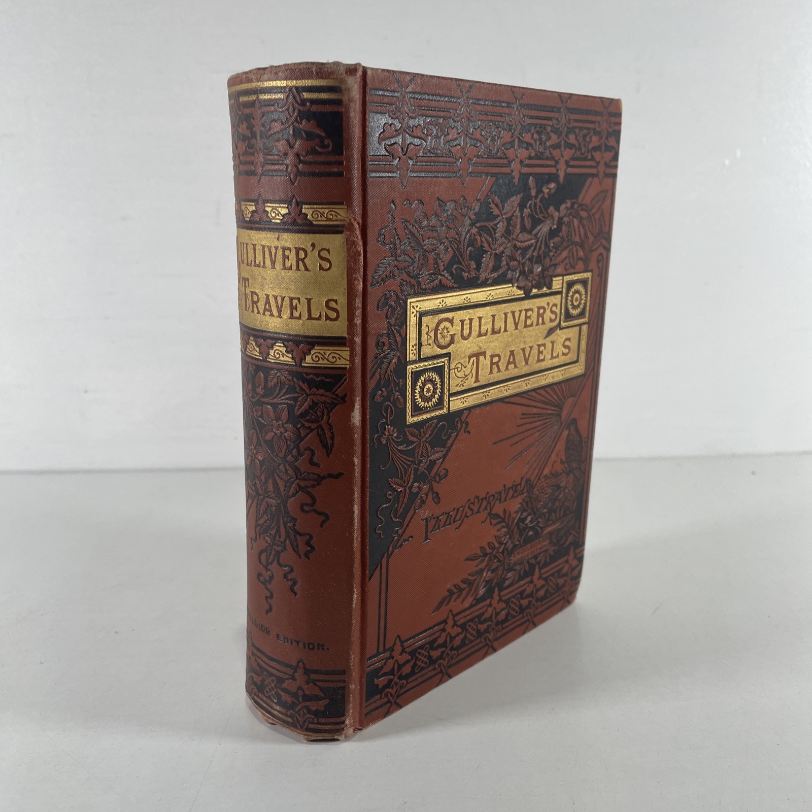 Travels Of Lemuel Gulliver Jonathan Swift American News Company Hardcover