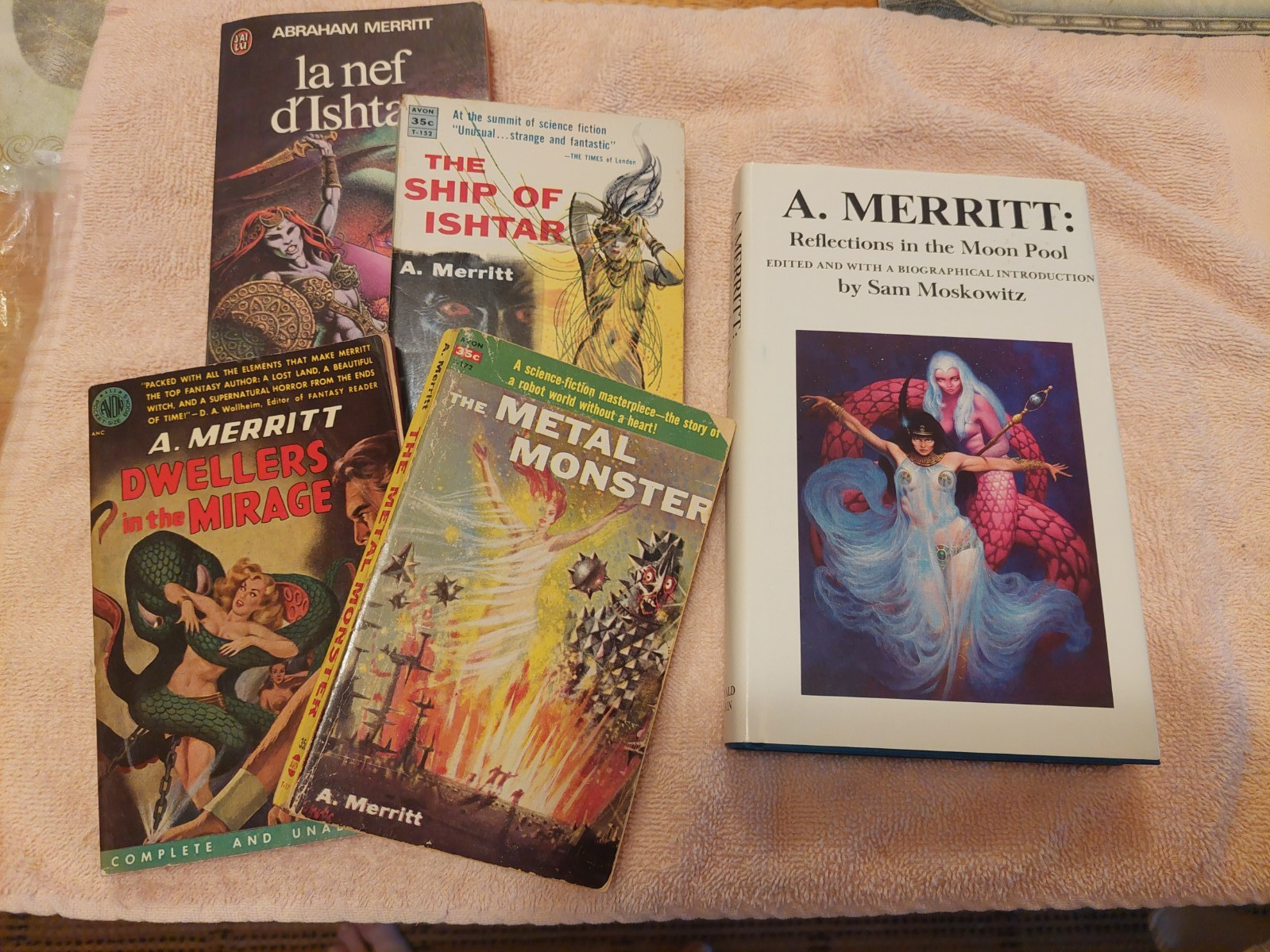 A. Merritt Bundle! Sam Moskowitz Ship of Ishtar Dwellers in the Mirage