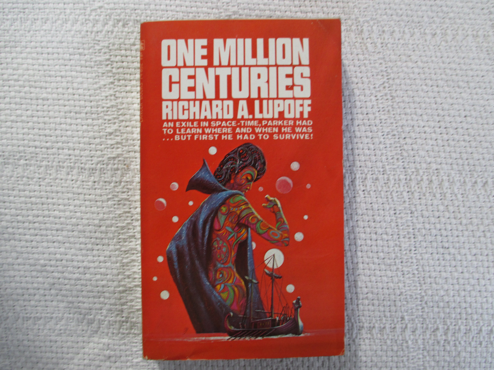1967 One Million Centuries Richard A Lupoff paperback FN/VF Lancer 74-892 1st ed