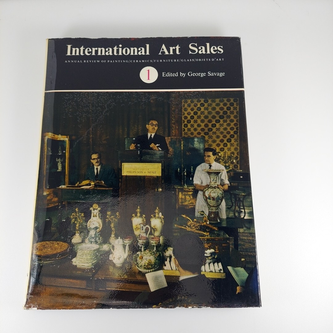 International Art Sales #1, 1961 Editor George Savage, Illustrated HCDJ Crown