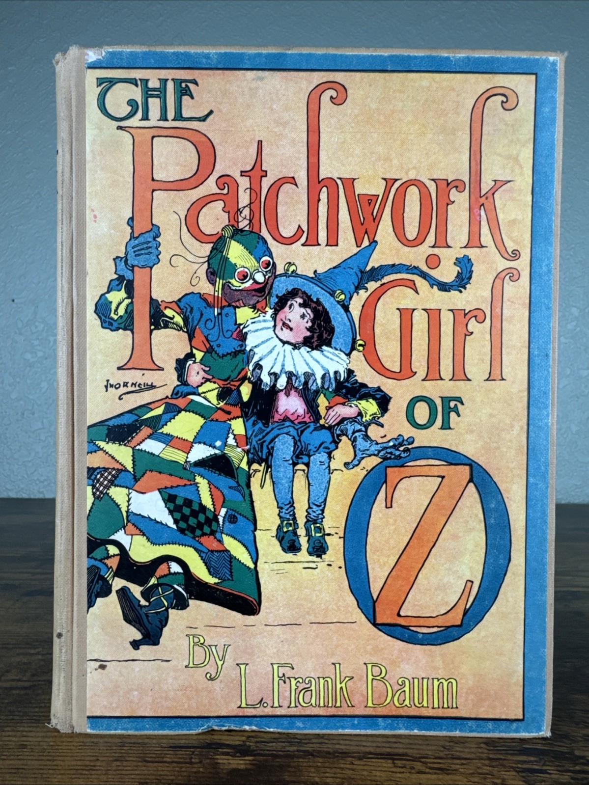 THE PATCHWORK GIRL OF OZ BY L. FRANK BAUM J.R.NEILL ILLUS. ~MID-CENTURY REPRINT