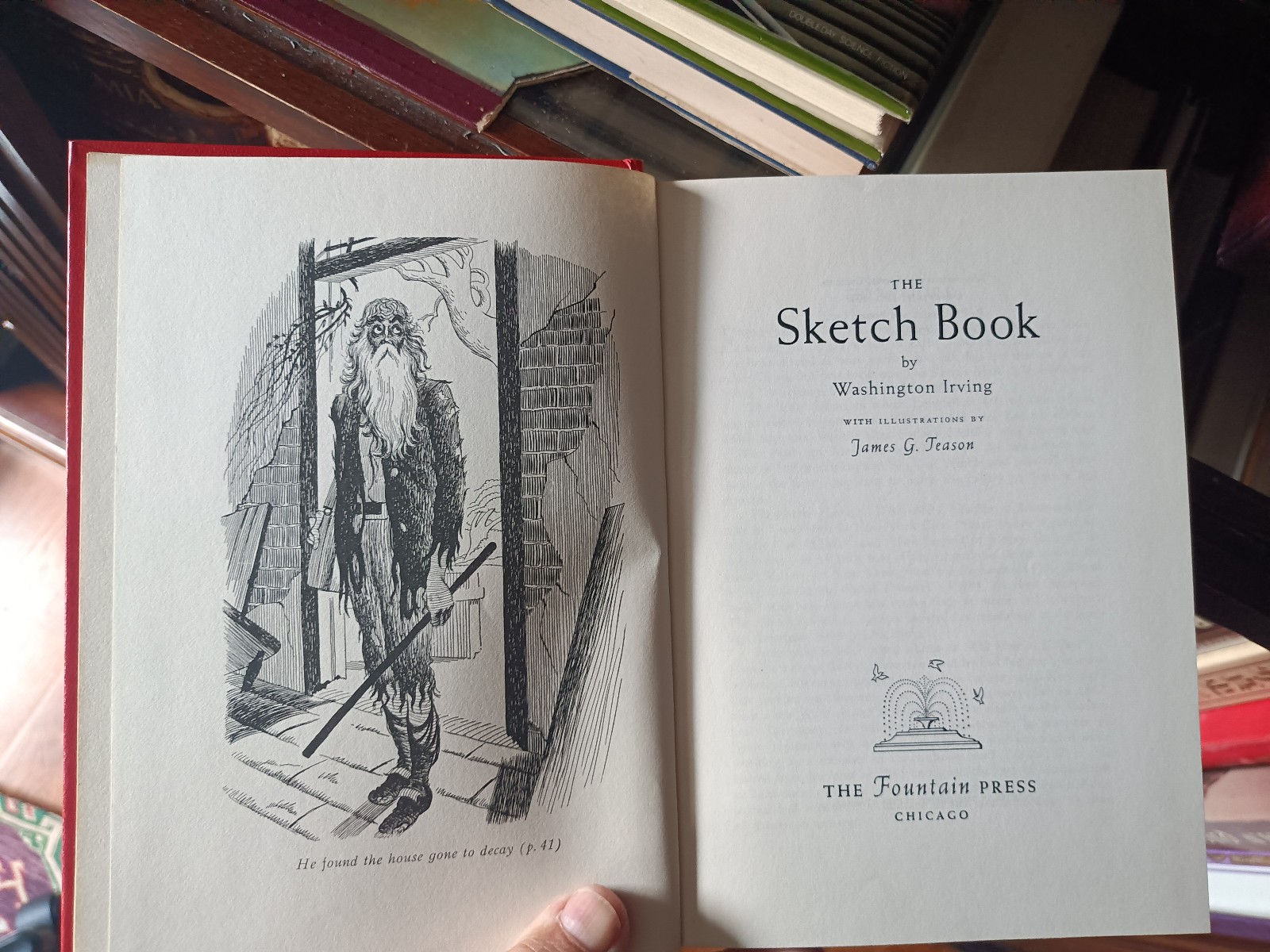 WORLD’S GREATEST LITERATURE_The Sketch Book_Washington Irving_1965_Very Good