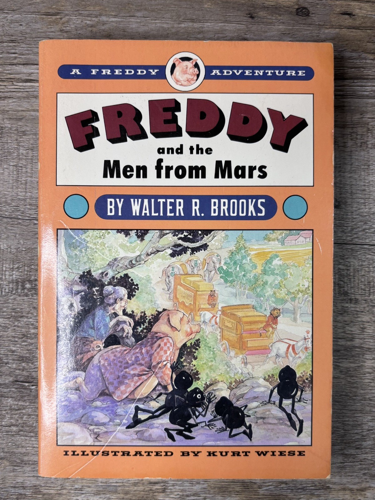Freddy and the Men from Mars Softcover Walter brooks illus Kurt Wiese